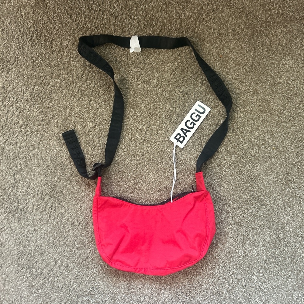 Baggu Vibrant Red Crossbody Bag